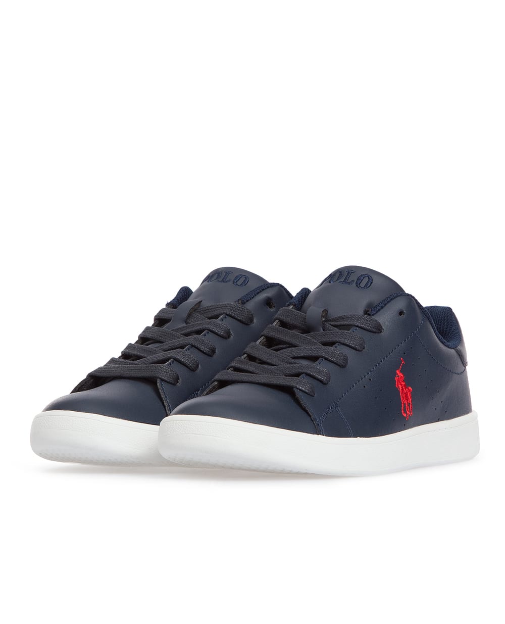 Детские сникеры Polo Ralph Lauren Kids 101195-J, синий цвет • Купить в интернет-магазине Kameron