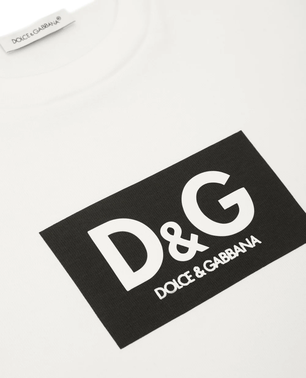 Детская футболка Dolce&Gabbana Kids L4JTDM-G7A8B-S, серый цвет • Купить в интернет-магазине Kameron