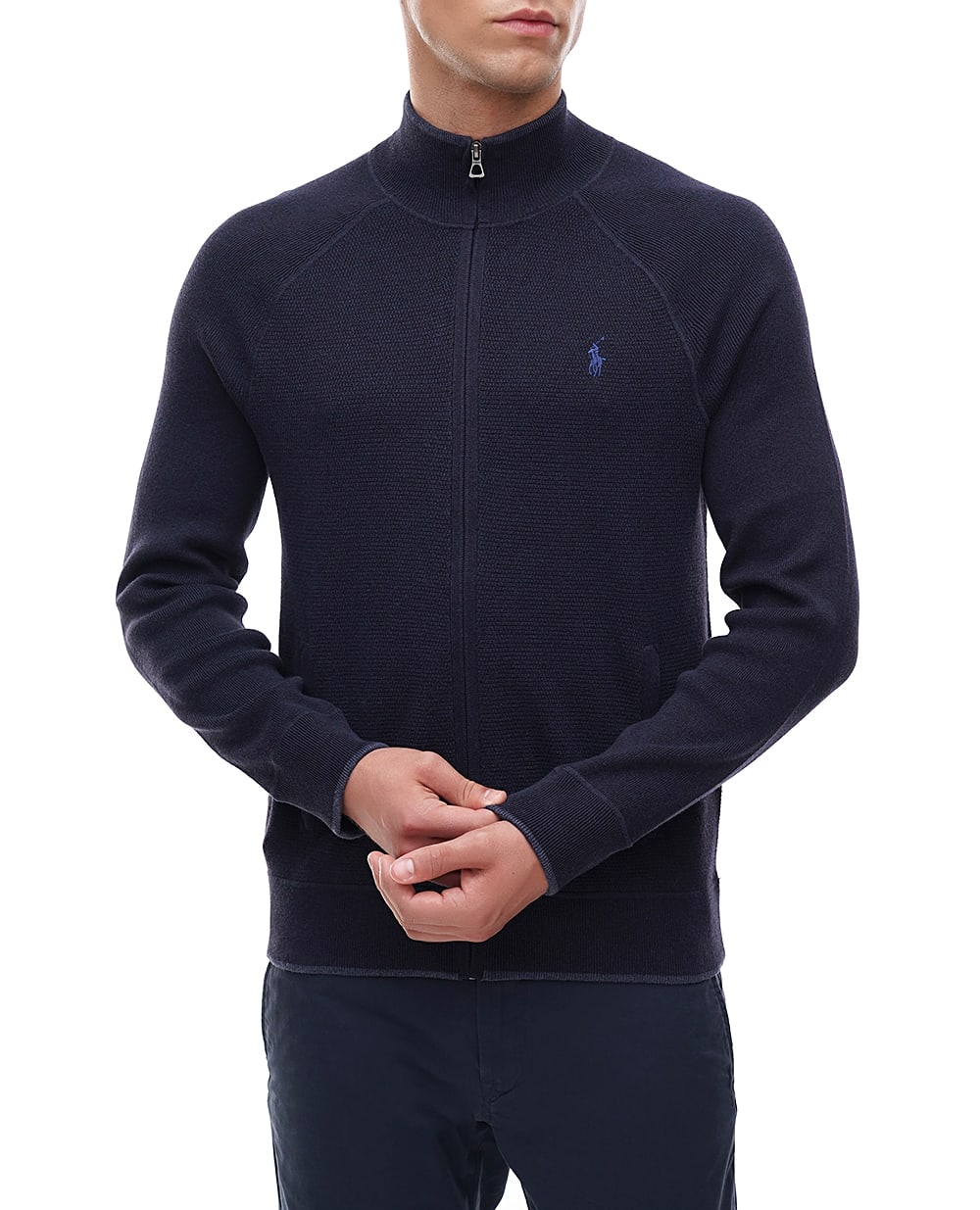 Свитер Polo Ralph Lauren 710941093001, темно-синий цвет • Купить в интернет-магазине Kameron
