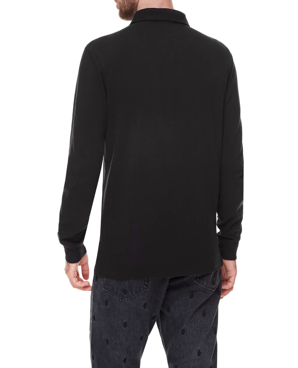 Поло Polo Ralph Lauren 710680790045, черный цвет • Купить в интернет-магазине Kameron