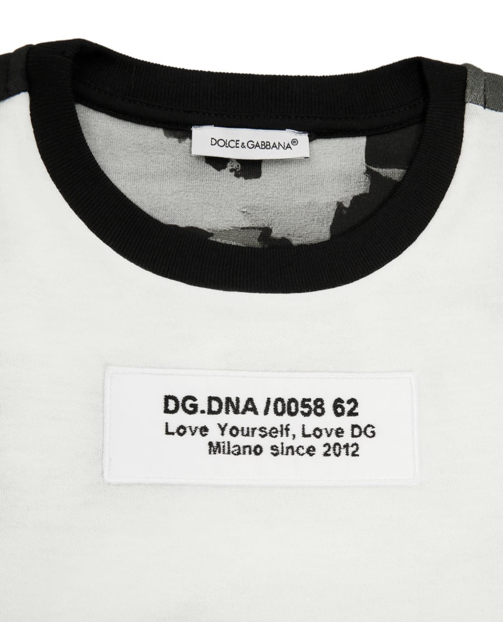 Футболка Dolce&Gabbana Kids L4JTDA-G7YKQ-B, разноцветный цвет • Купить в интернет-магазине Kameron