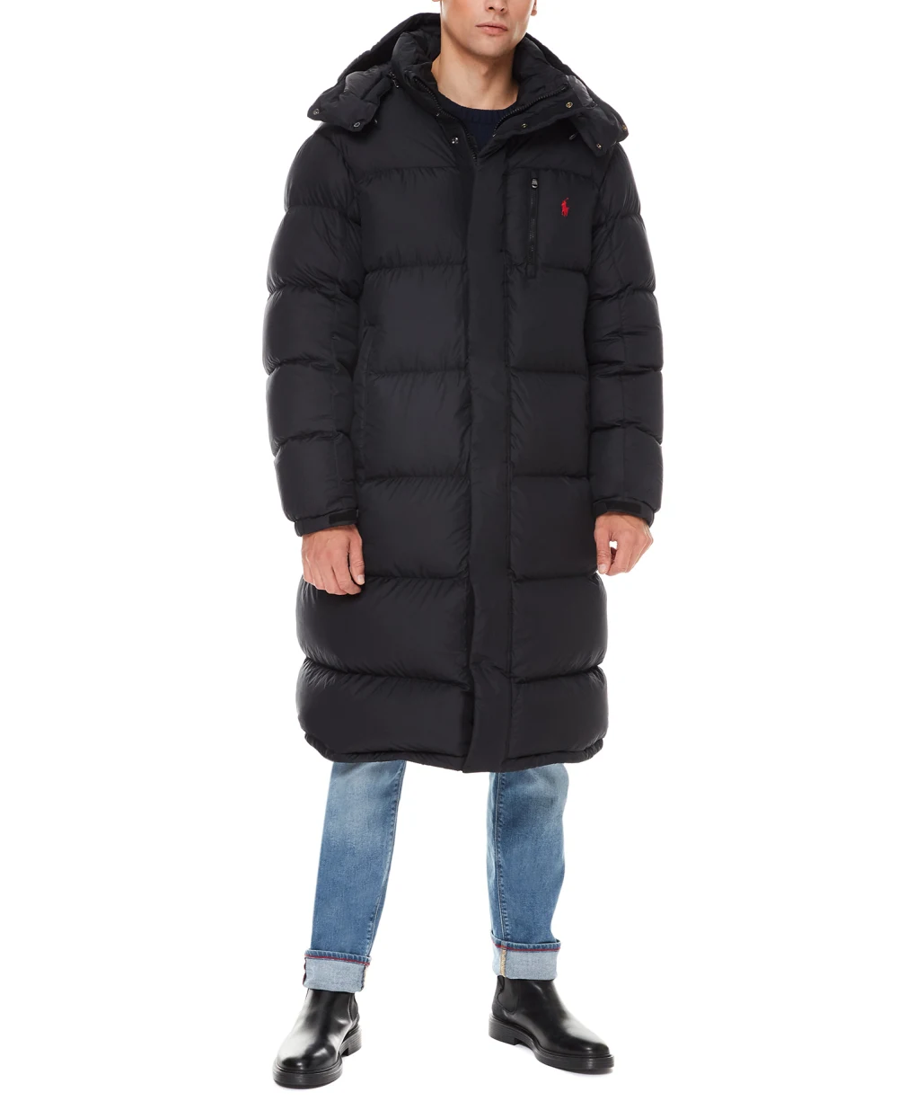 Пуховик Polo Ralph Lauren 710810939002, черный цвет • Купить в интернет-магазине Kameron