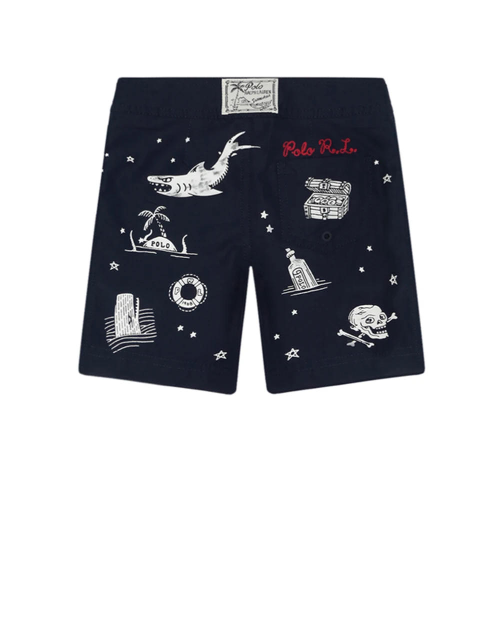 Детские плавательные шорты Polo Ralph Lauren Kids 323760272001, синий цвет • Купить в интернет-магазине Kameron