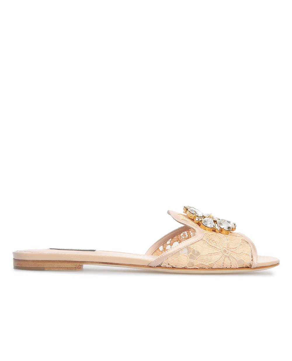 Мюли Rainbow Dolce&Gabbana CQ0023-AG667, бежевый цвет • Купить в интернет-магазине Kameron