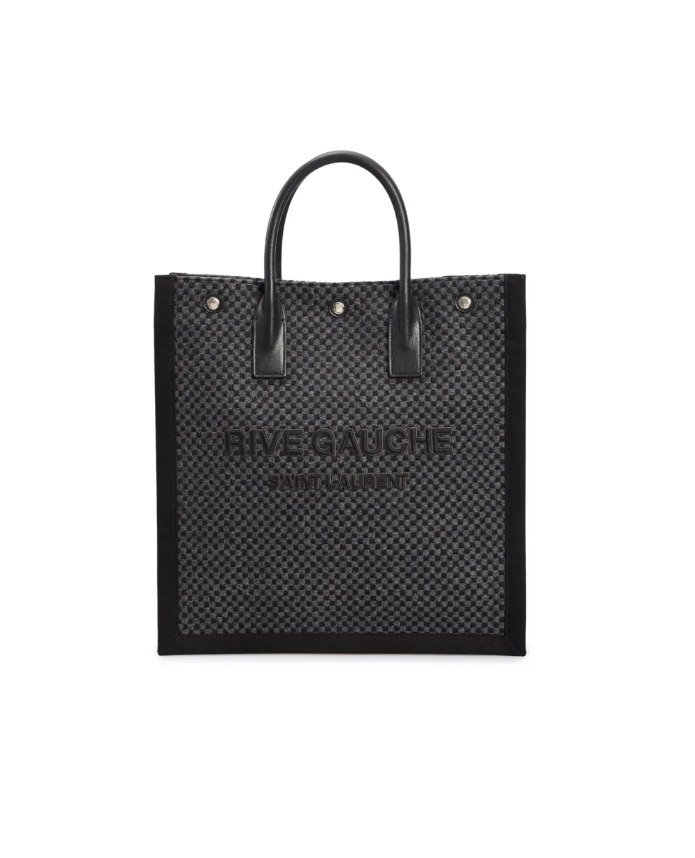 Шерстяная сумка Noe Large Saint Laurent 632539-2303E, черный цвет • Купить в интернет-магазине Kameron