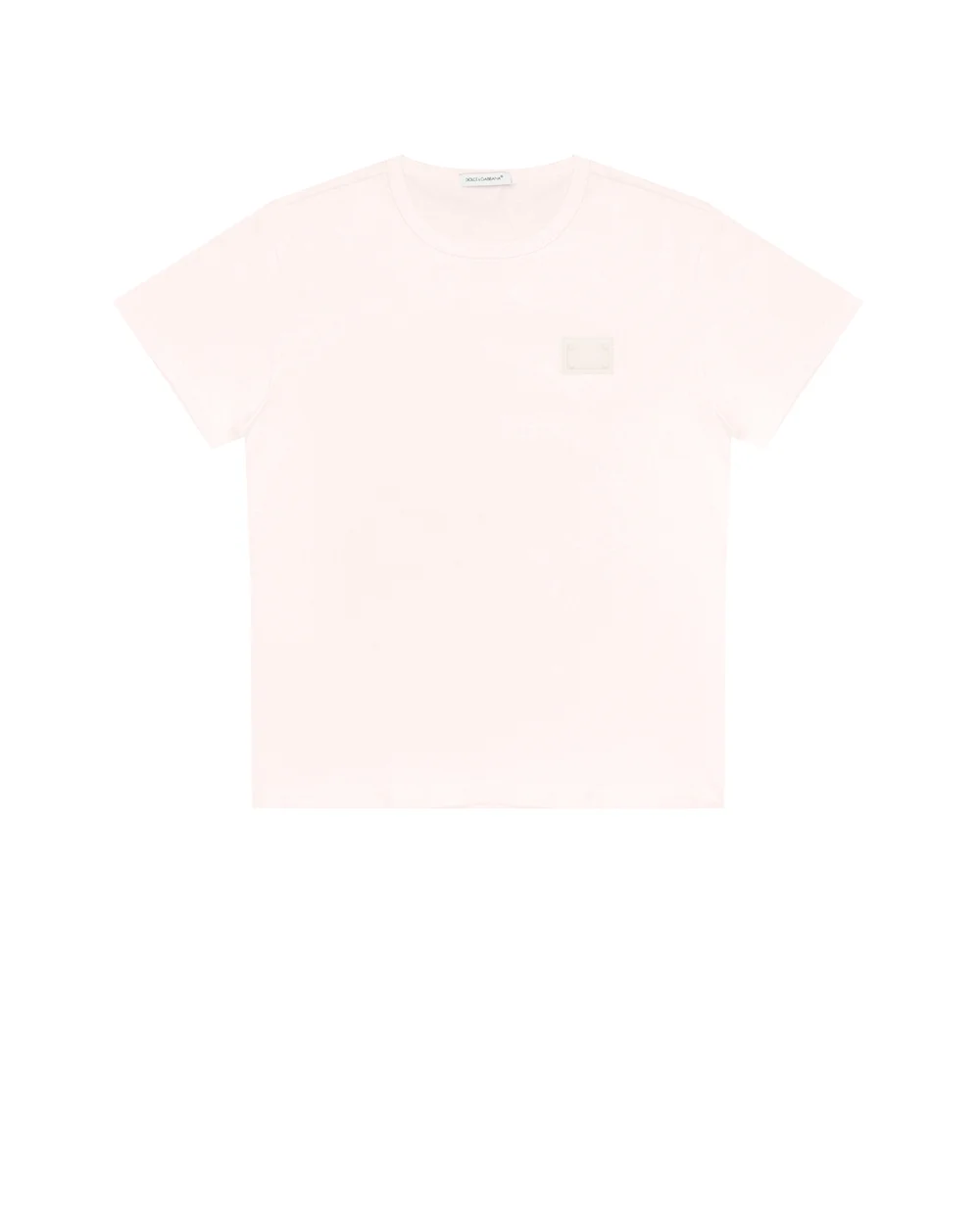 Футболка Dolce&Gabbana Kids L4JT7T-G7OLK-B-, розовый цвет • Купить в интернет-магазине Kameron