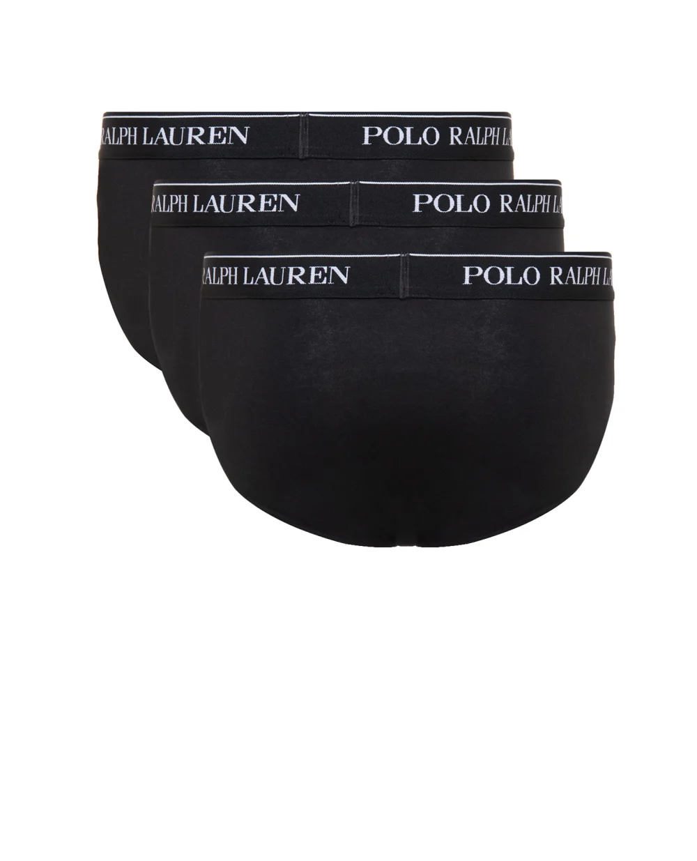 Брифи (3 шт) Polo Ralph Lauren 714513423002, чорний колір • Купити в інтернет-магазині Kameron