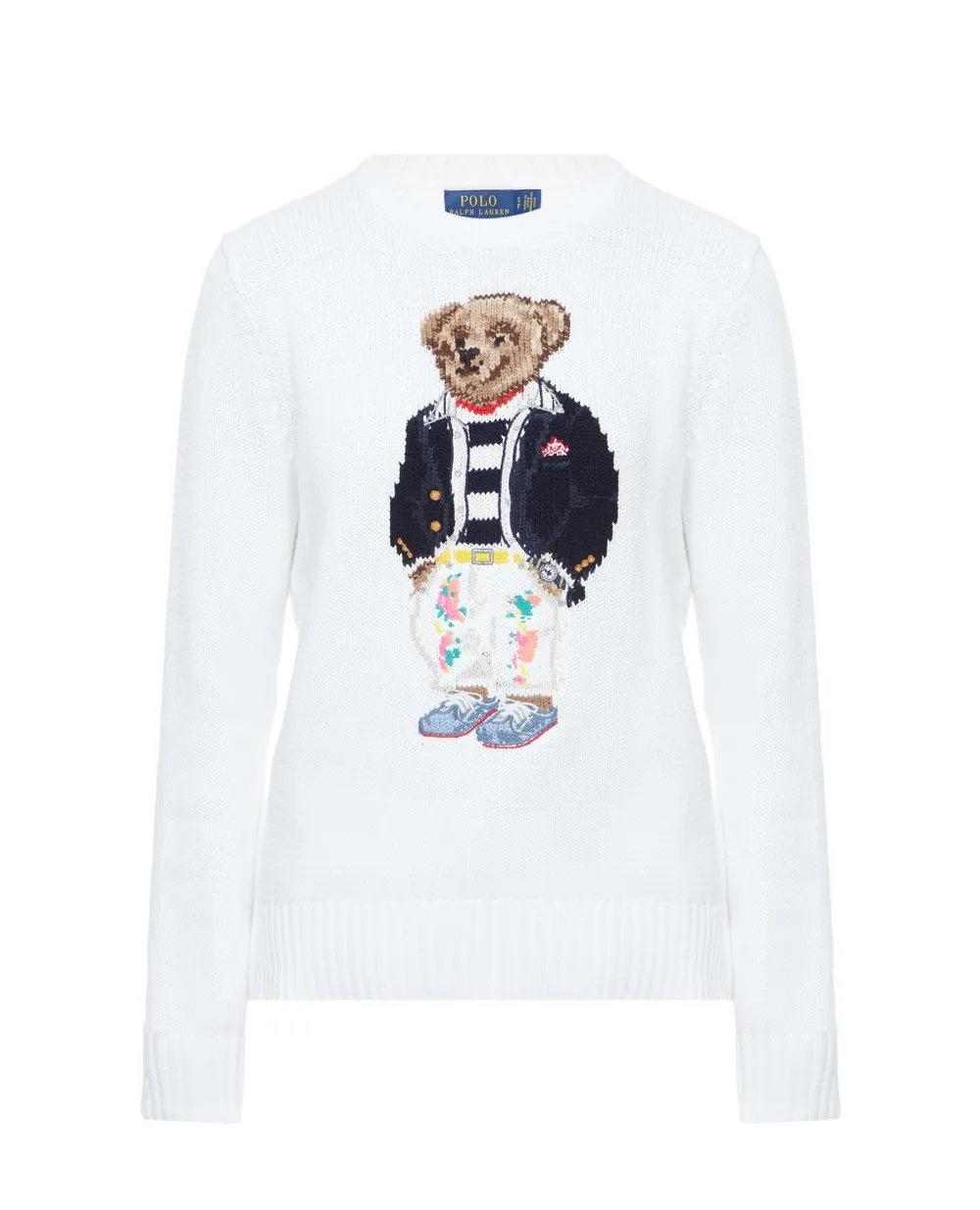 Джемпер Polo Ralph Lauren 211856726001, белый цвет • Купить в интернет-магазине Kameron