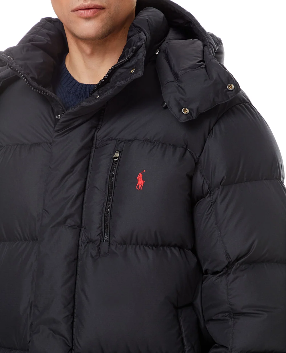 Пуховик Polo Ralph Lauren 710810939002, черный цвет • Купить в интернет-магазине Kameron