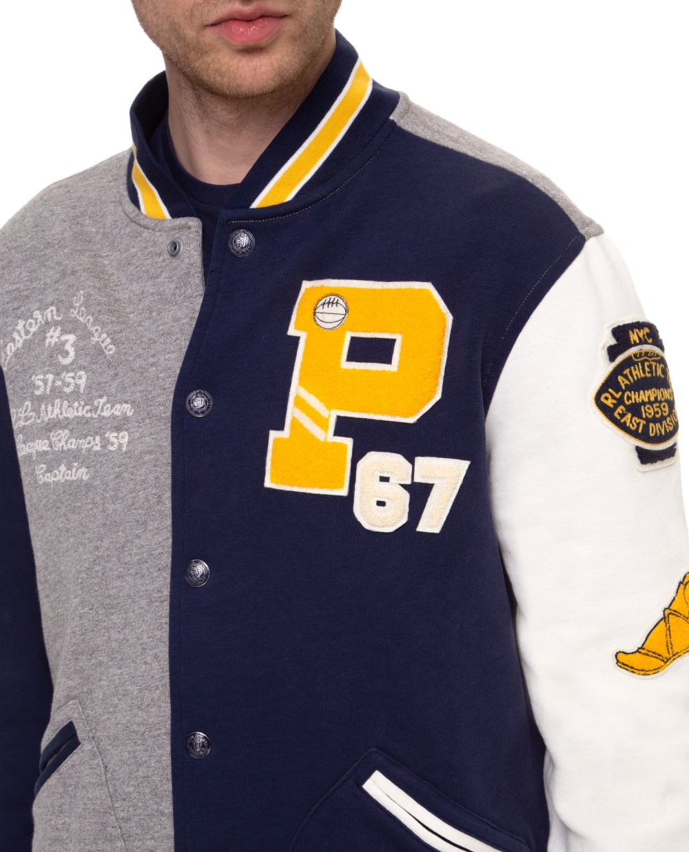 Бомбер Polo Ralph Lauren 731707001, разноцветный цвет • Купить в интернет-магазине Kameron