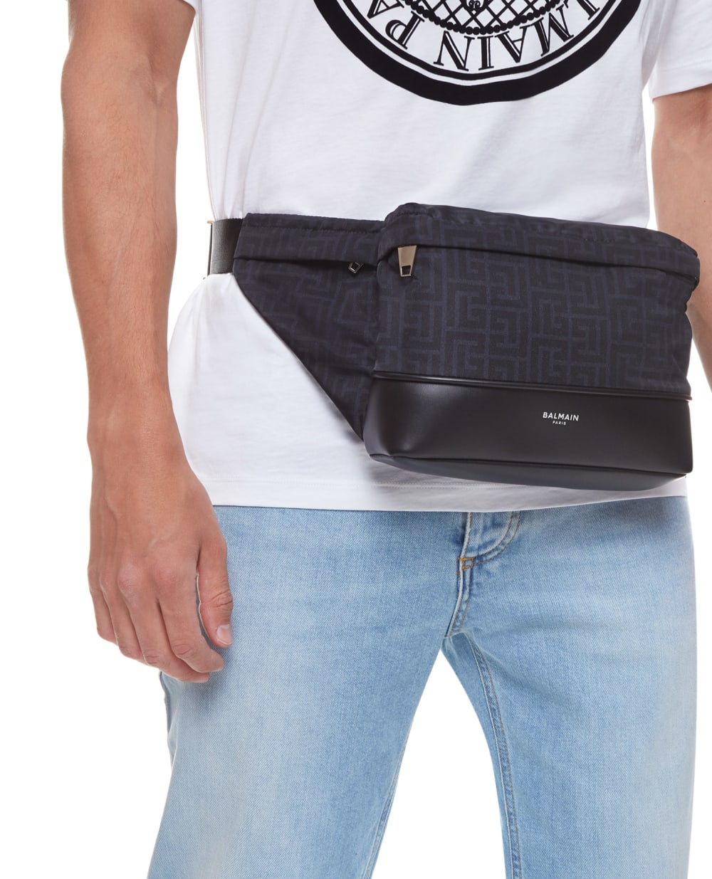 Поясная сумка Balmain XM1AB158TNYM, разноцветный цвет • Купить в интернет-магазине Kameron