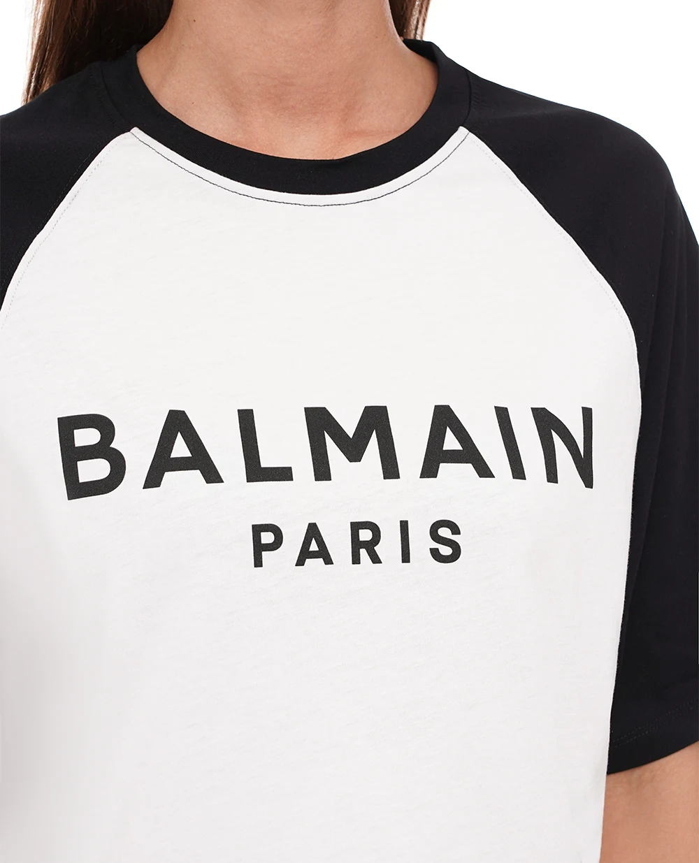 Футболка Balmain CF1EE090BB02, черный цвет • Купить в интернет-магазине Kameron
