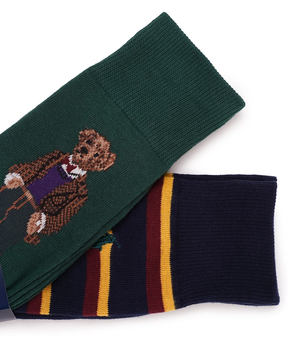 Носки Polo Bear (2 пары) Polo Ralph Lauren 449928418002, разноцветный цвет • Купить в интернет-магазине Kameron
