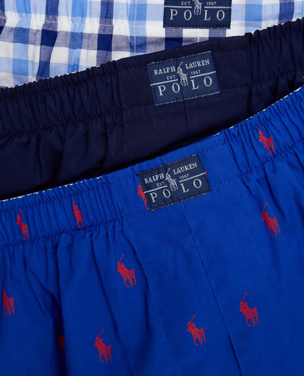 Боксеры (3 шт) Polo Ralph Lauren 714610864023, разноцветный цвет • Купить в интернет-магазине Kameron