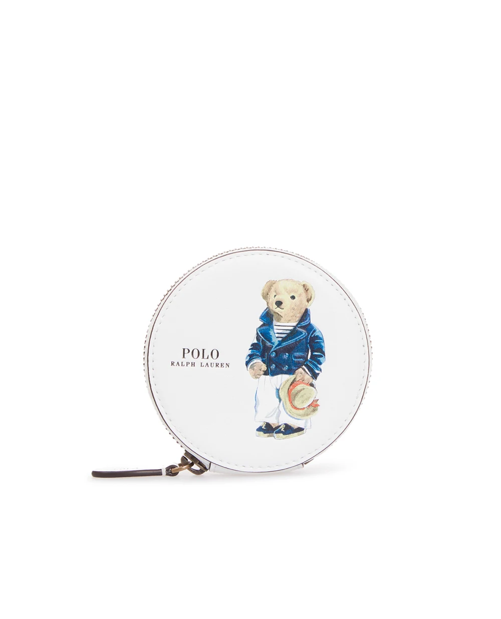 Кожаный кошелек Polo Ralph Lauren 427828897001, белый цвет • Купить в интернет-магазине Kameron