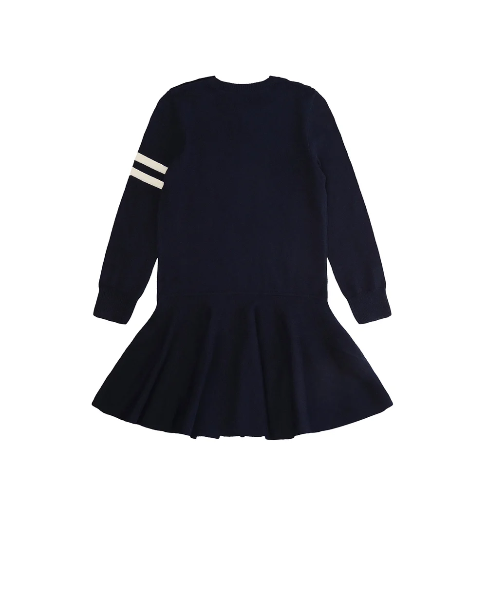 Шерстяное платье Polo Ralph Lauren Kids 313751081001, синий цвет • Купить в интернет-магазине Kameron