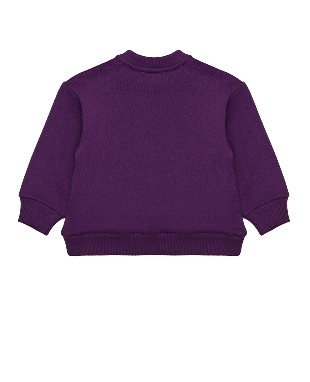 Детский свитшот Dolce&Gabbana Kids L2JWN6-G7BDQ, фиолетовый цвет • Купить в интернет-магазине Kameron