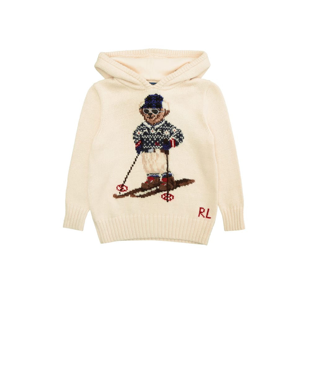 Худи Polo Ralph Lauren Kids 322853490001, белый цвет • Купить в интернет-магазине Kameron