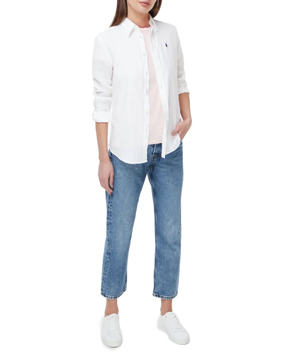 Футболка Polo Ralph Lauren 211898698004, розовый цвет • Купить в интернет-магазине Kameron