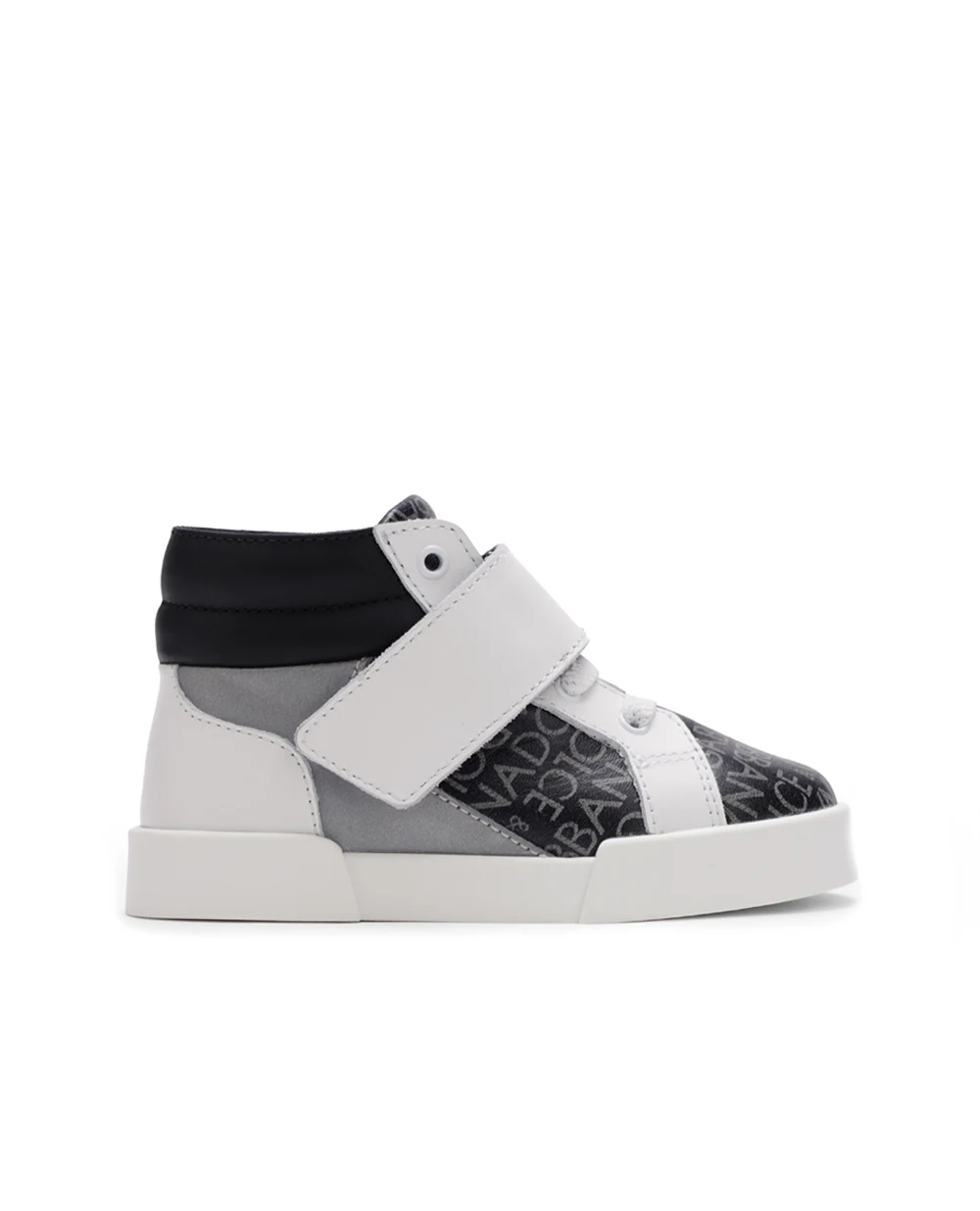 Детские кеды Dolce&Gabbana Kids DN0196-AL555, белый цвет • Купить в интернет-магазине Kameron
