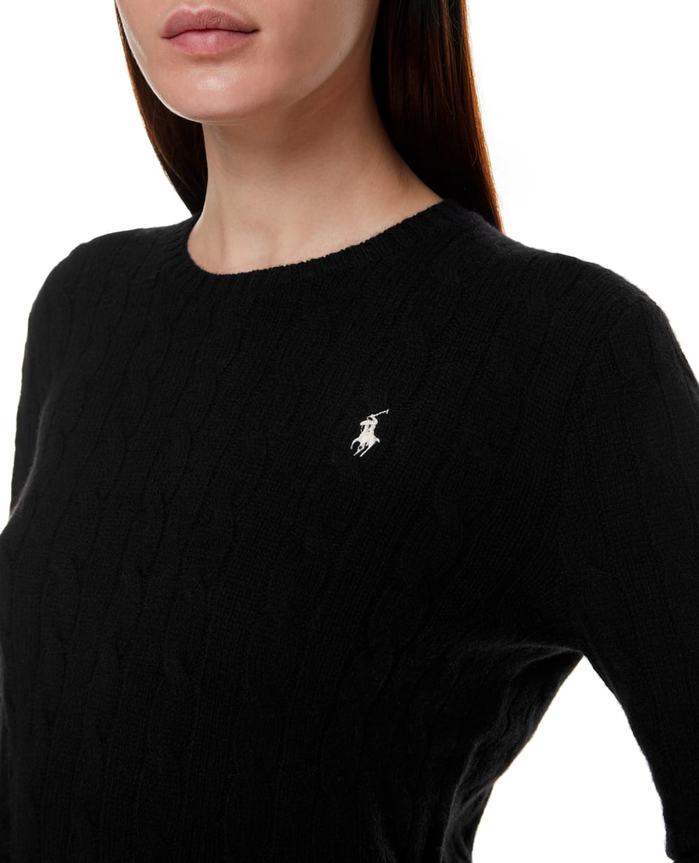 Шерстяной джемпер Polo Ralph Lauren 211525764002, черный цвет • Купить в интернет-магазине Kameron