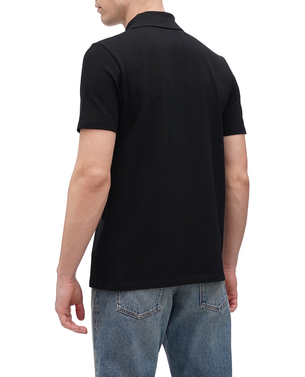 Поло Balmain CH1GC026BC62, черный цвет • Купить в интернет-магазине Kameron