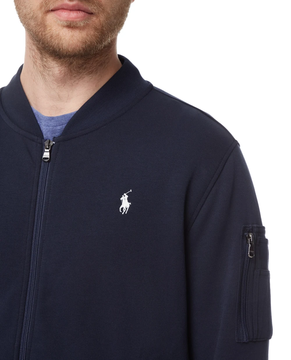 Спортивная кофта Polo Ralph Lauren 710849528002, темно-синий цвет • Купить в интернет-магазине Kameron