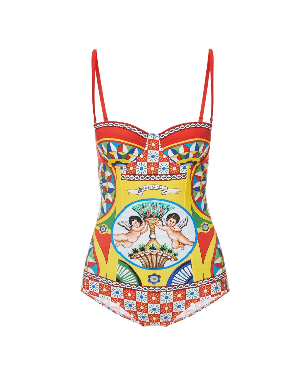 Купальник Dolce&Gabbana O9A13J-FPG59, разноцветный цвет • Купить в интернет-магазине Kameron