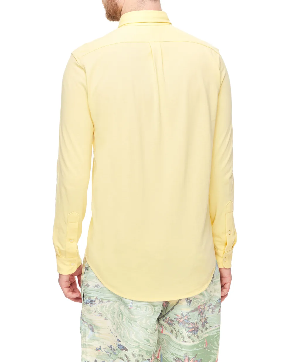 Рубашка Polo Ralph Lauren 710654408041, желтый цвет • Купить в интернет-магазине Kameron