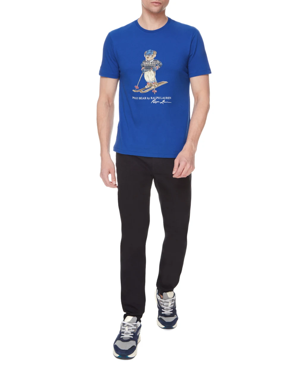 Футболка Polo Bear Polo Ralph Lauren 710853310005, синий цвет • Купить в интернет-магазине Kameron