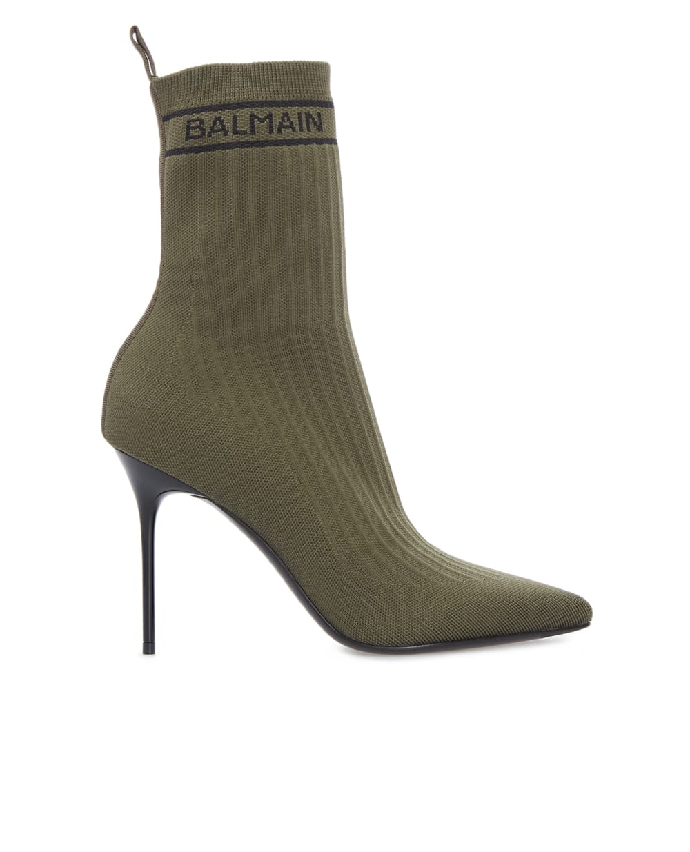 Ботильоны Balmain WN0TA641TSKT, зеленый цвет • Купить в интернет-магазине Kameron