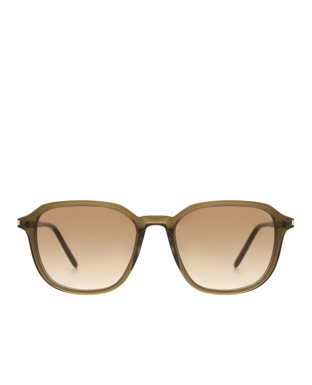 Солнцезащитные очки Saint Laurent 635966-Y9901-, оливковый цвет • Купить в интернет-магазине Kameron