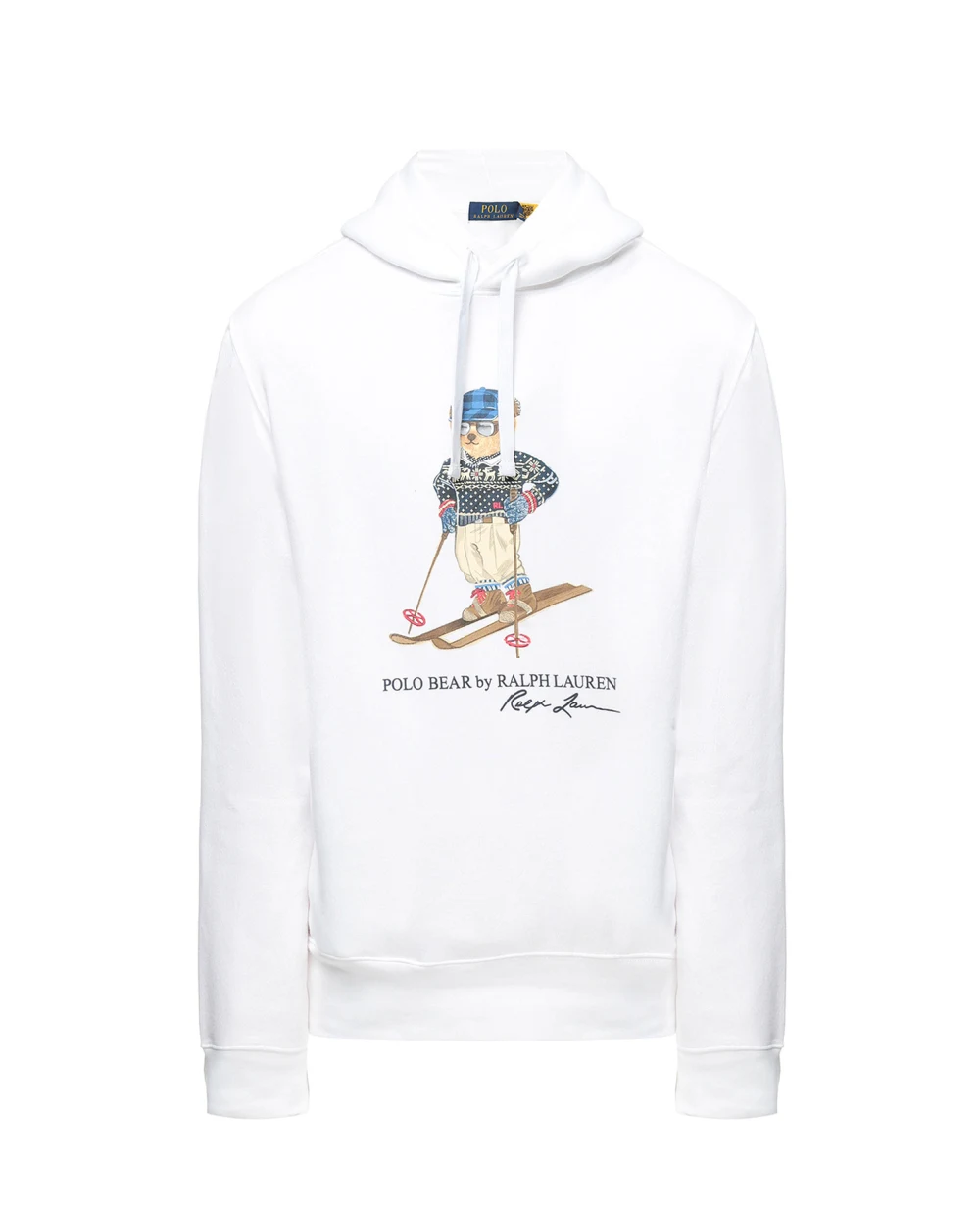Худи Polo Ralph Lauren 710853309006, белый цвет • Купить в интернет-магазине Kameron