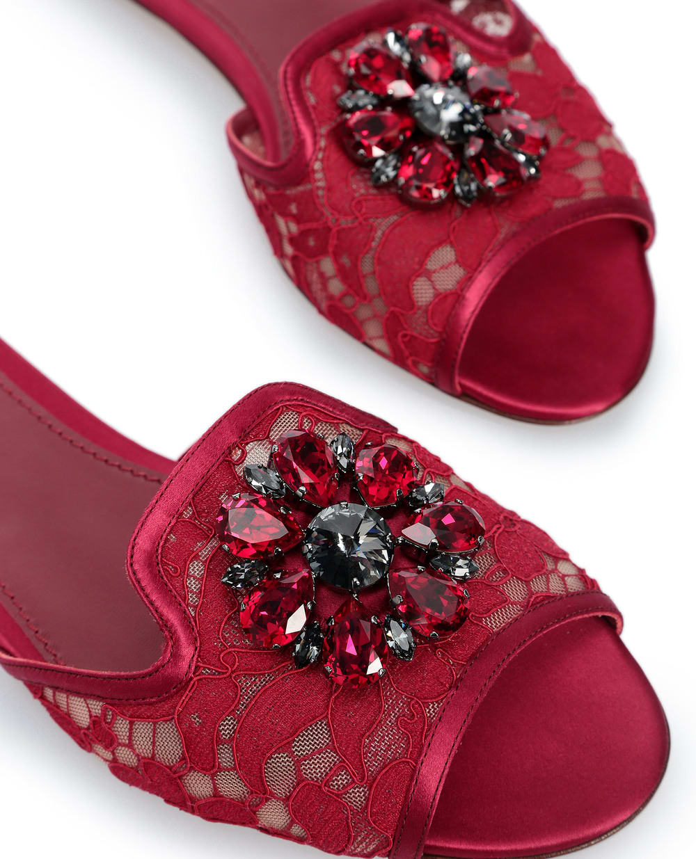 Мюли Lase Dolce&Gabbana CQ0023-AL198, бордовый цвет • Купить в интернет-магазине Kameron