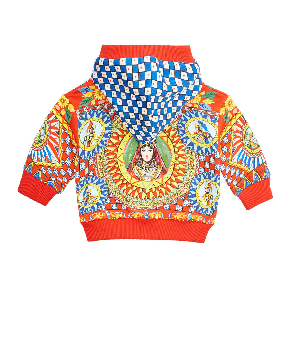 Худи Dolce&Gabbana Kids L2JWK8-G7XFC-, красный цвет • Купить в интернет-магазине Kameron