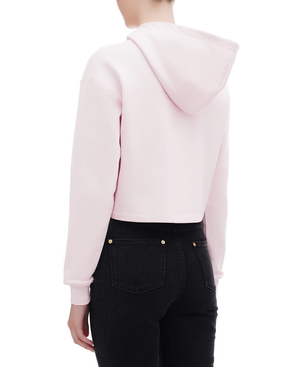 Худи Balmain DF1JP040BB01, розовый цвет • Купить в интернет-магазине Kameron