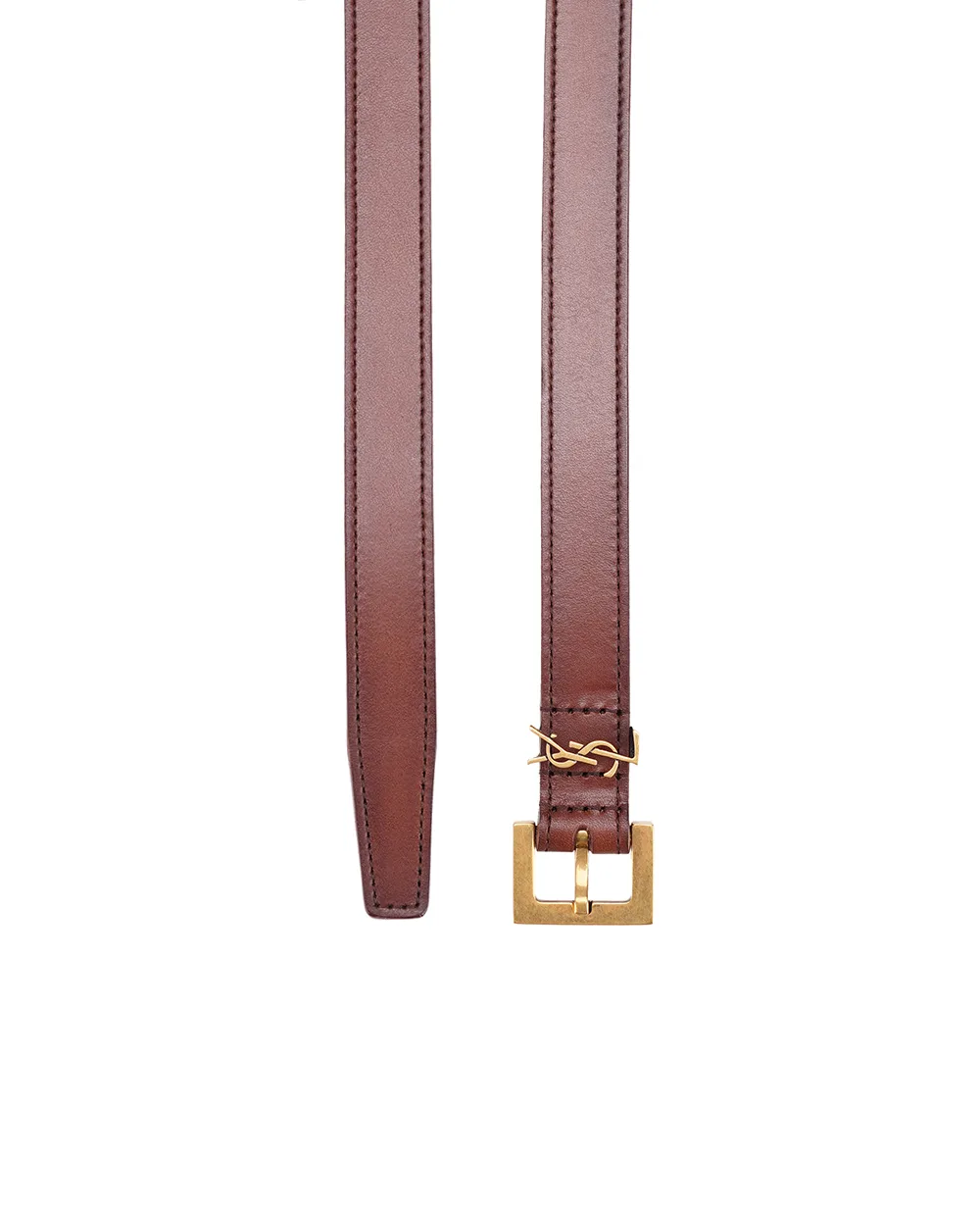 Ремень Saint Laurent 782076-AADBP, коричневый цвет • Купить в интернет-магазине Kameron