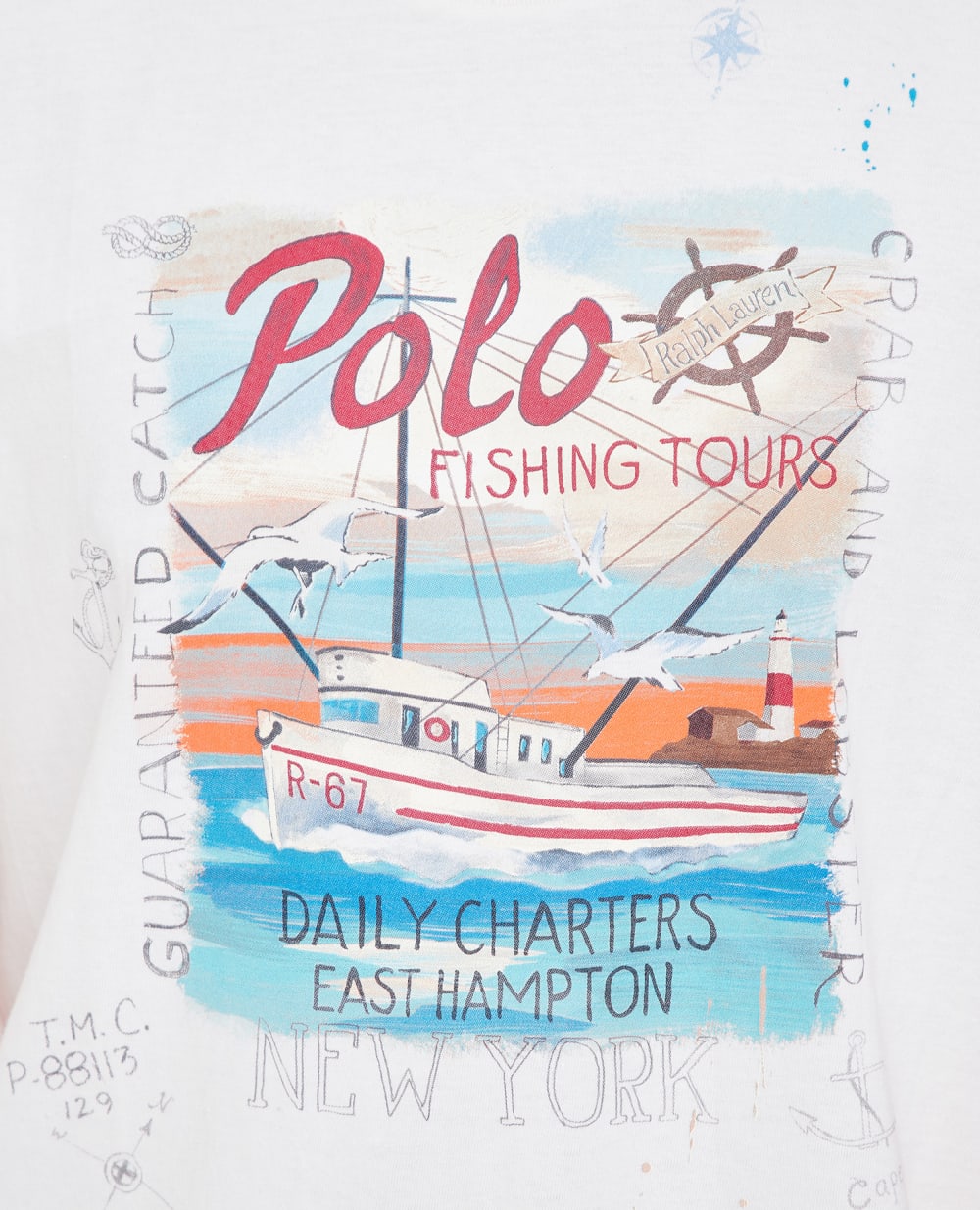 Футболка Polo Ralph Lauren 710909920001, белый цвет • Купить в интернет-магазине Kameron