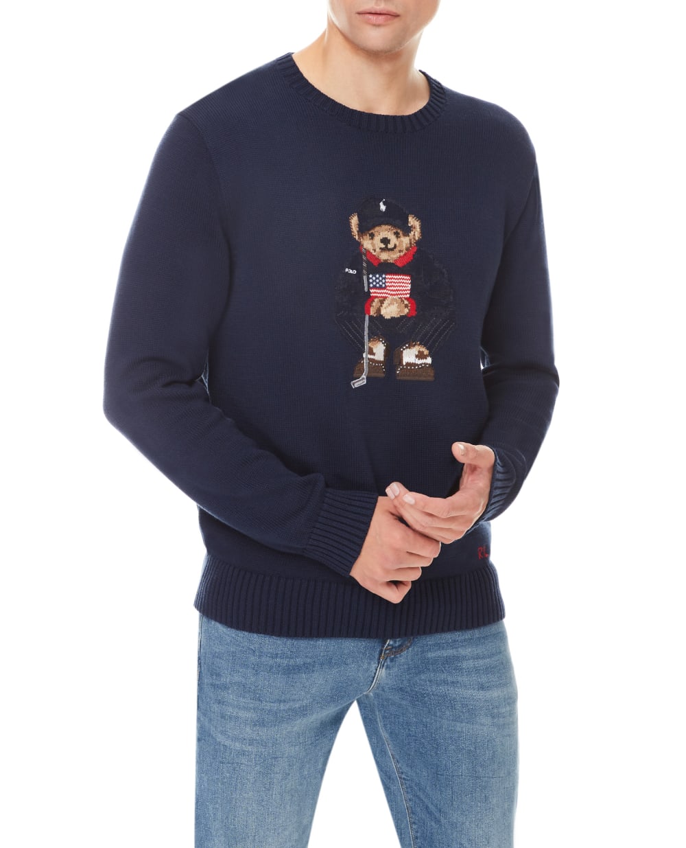 Свитер Polo Ralph Lauren 781784690001, синий цвет • Купить в интернет-магазине Kameron