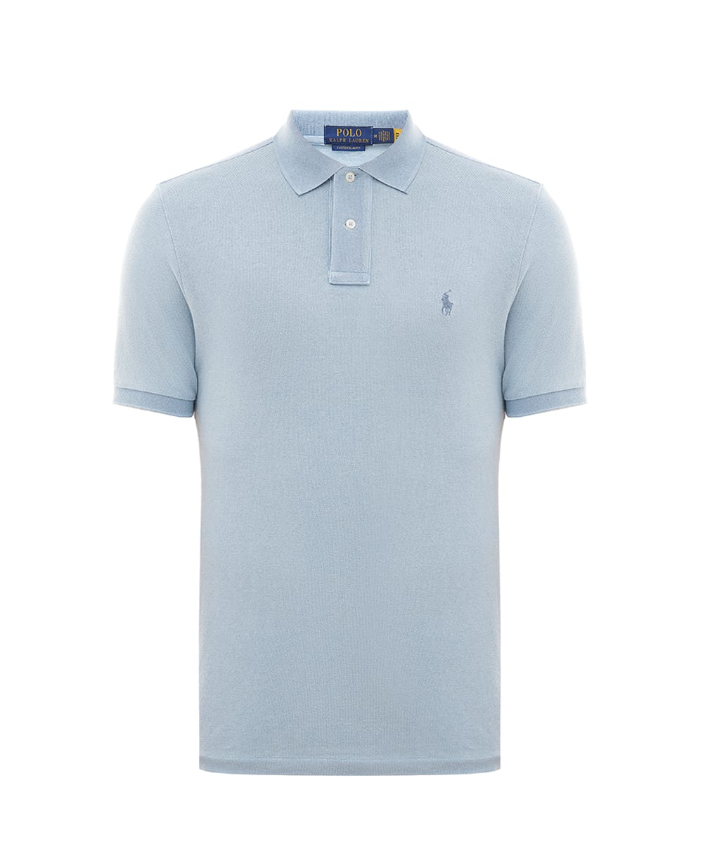 Поло Mesh Polo Ralph Lauren 710680784138, голубой цвет • Купить в интернет-магазине Kameron