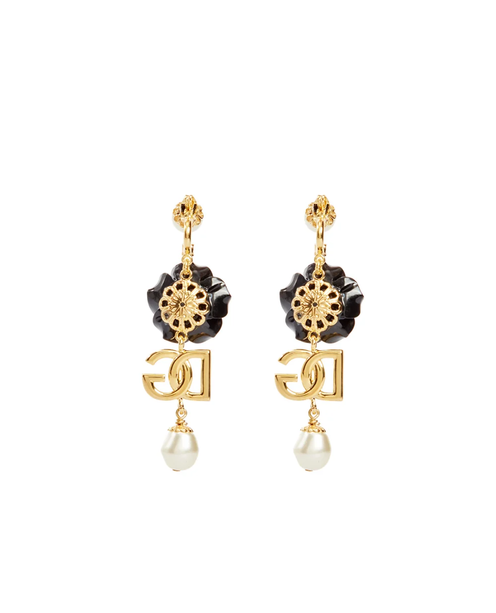 Серьги Dolce&Gabbana WEN8R1-W1111, золотой цвет • Купить в интернет-магазине Kameron