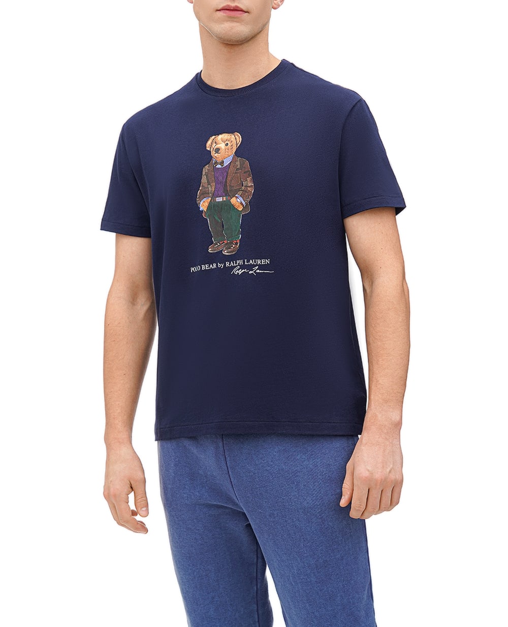 Футболка Polo Bear Polo Ralph Lauren 710854497026, темно-синий цвет • Купить в интернет-магазине Kameron