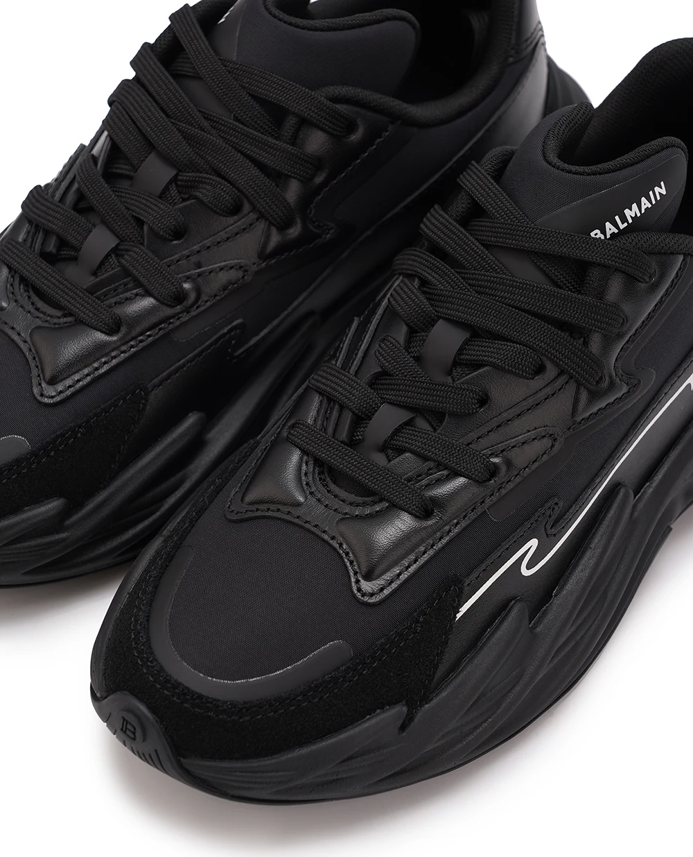 Кроссовки Run-Row Balmain CN0VI730LLSN, черный цвет • Купить в интернет-магазине Kameron