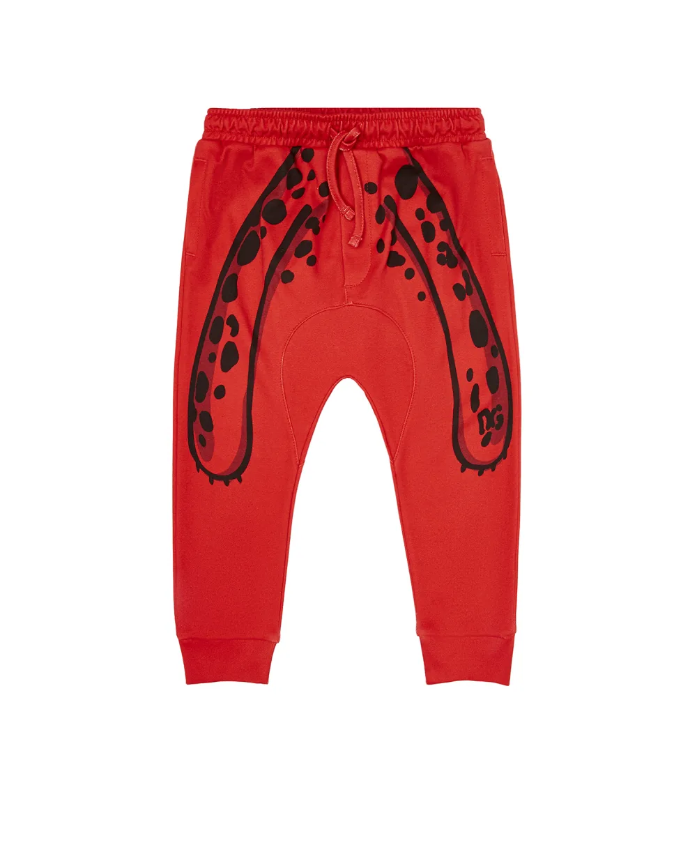 Детские спортивные брюки Dolce&Gabbana Kids L1JPBH-G7B2E, красный цвет • Купить в интернет-магазине Kameron