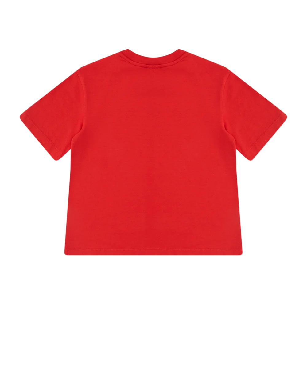 Детская футболка Dolce&Gabbana Kids L5JTKT-G7I4M-B, красный цвет • Купить в интернет-магазине Kameron