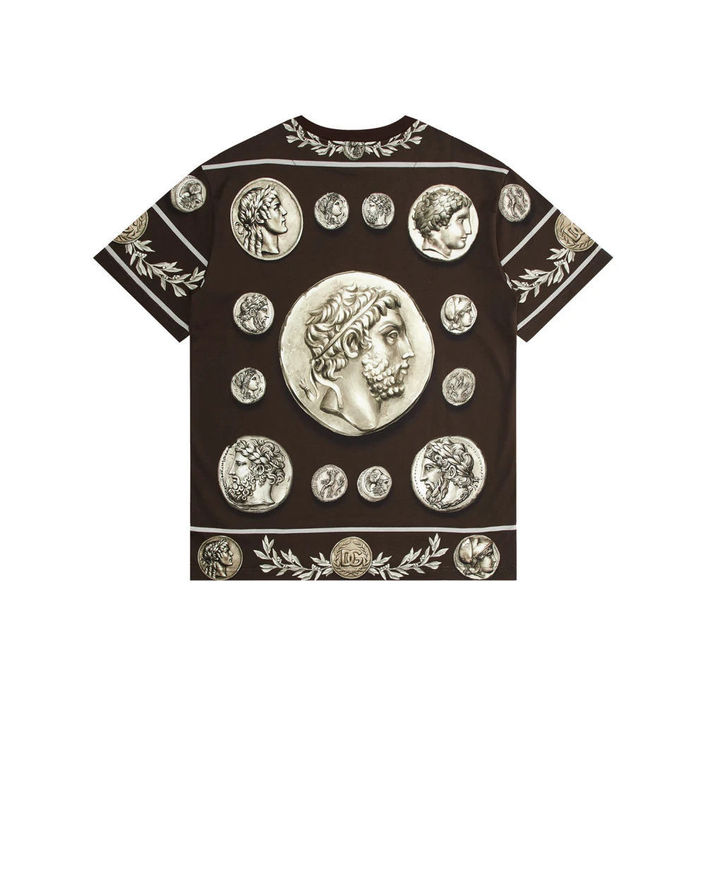 Детская футболка Dolce&Gabbana Kids L4JTEY-G7J4I-B, коричневый цвет • Купить в интернет-магазине Kameron