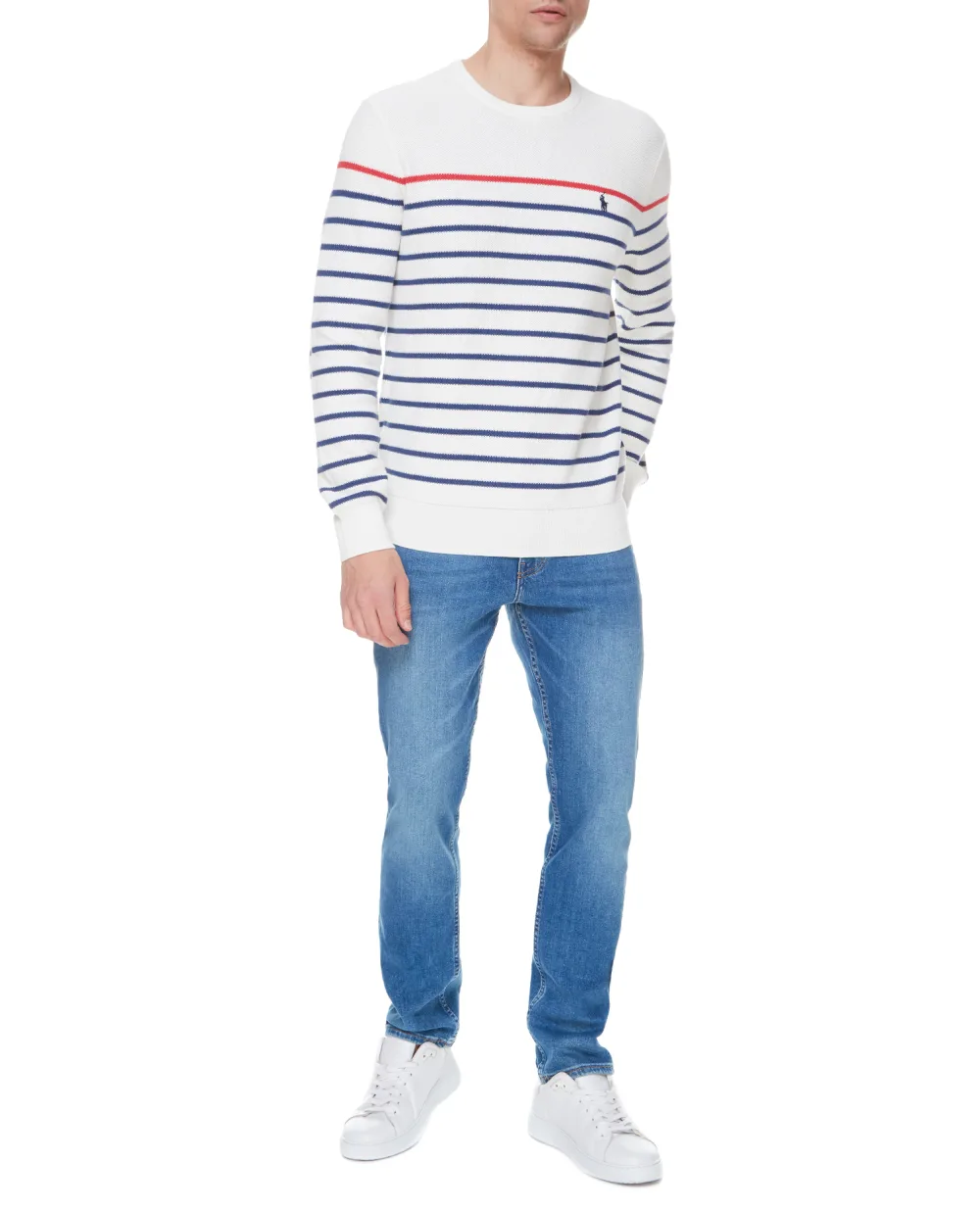 Джемпер Polo Ralph Lauren 710857758001, белый цвет • Купить в интернет-магазине Kameron