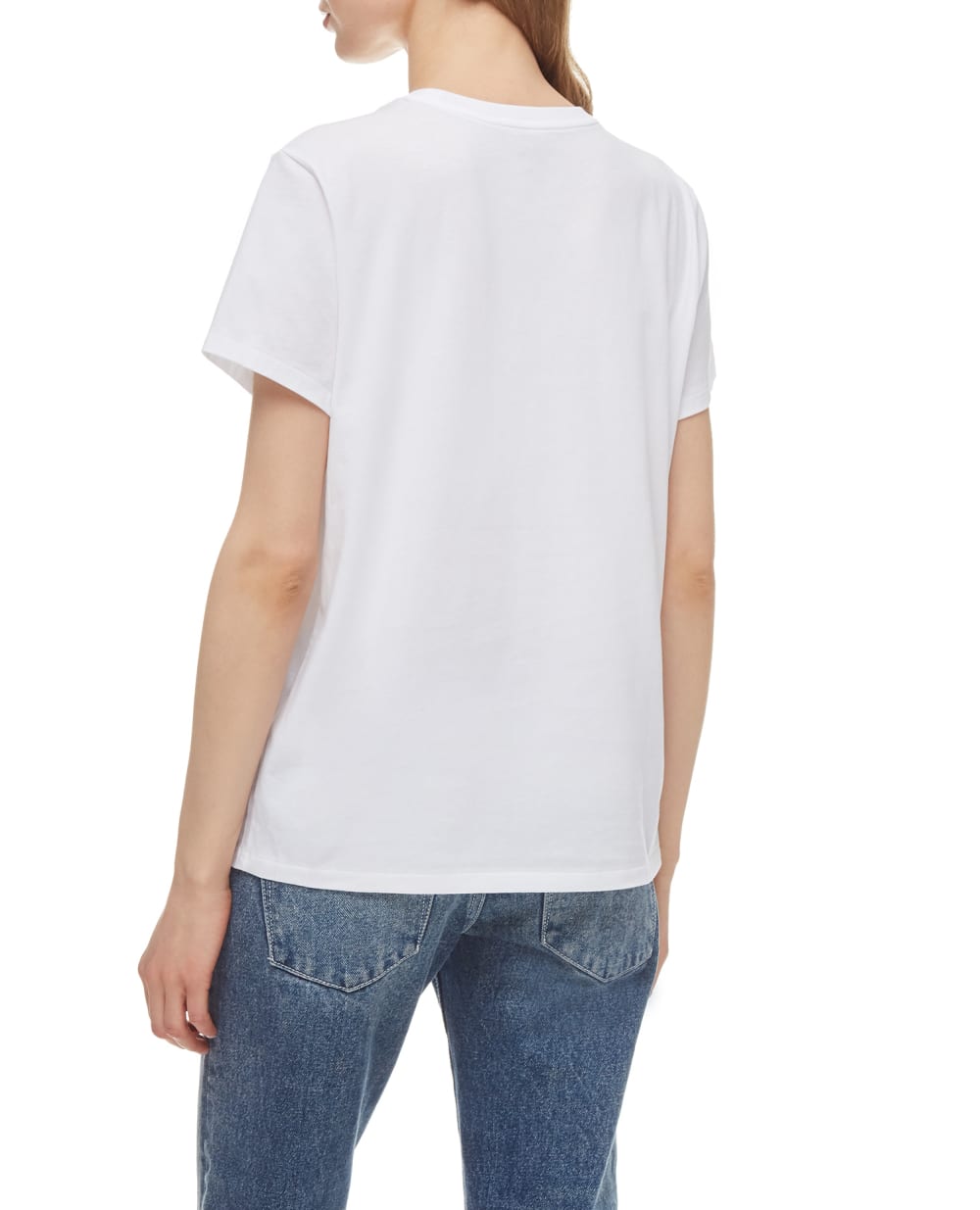 Футболка Polo Ralph Lauren 211814474001, белый цвет • Купить в интернет-магазине Kameron