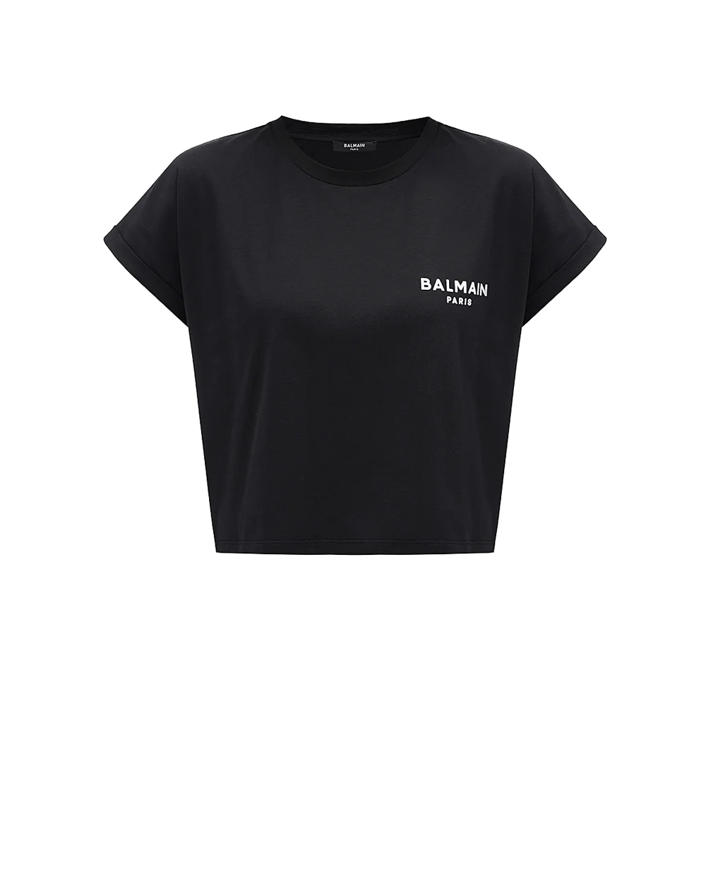 Футболка Balmain BF1EE005BB01, черный цвет • Купить в интернет-магазине Kameron