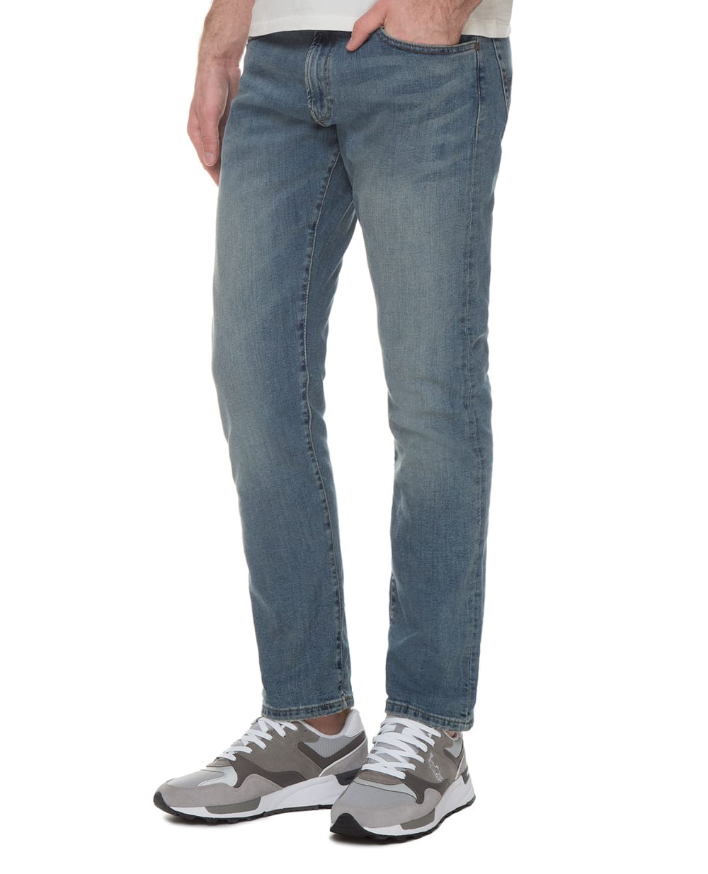 Джинсы Varick Polo Ralph Lauren 710613952011, голубой цвет • Купить в интернет-магазине Kameron